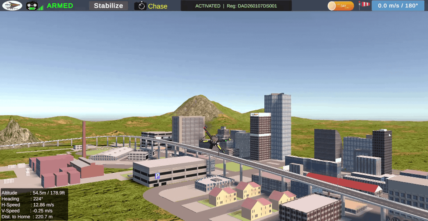 DronoSim Base Edition DGCA Drone Simulator