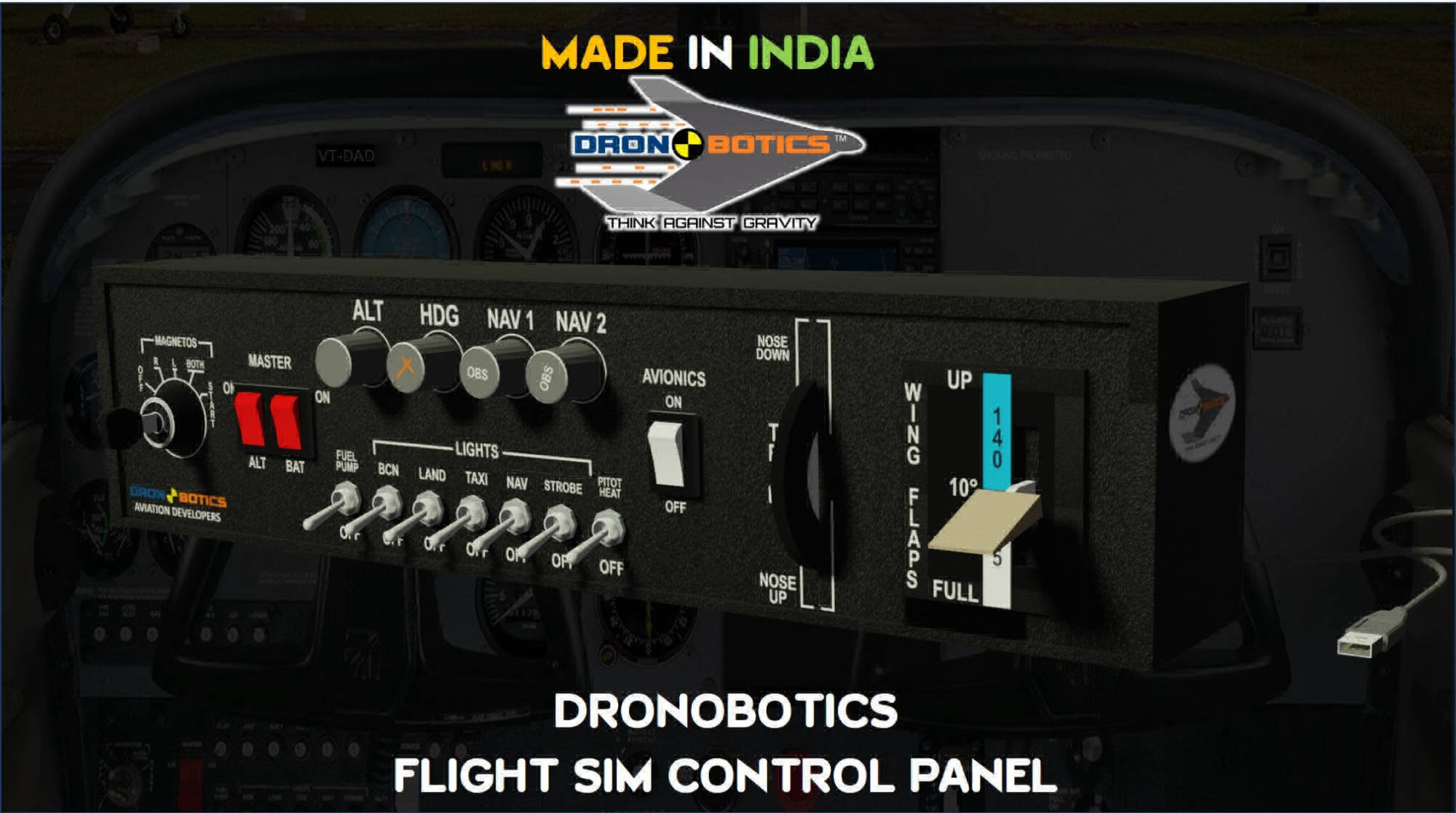 Dronobotics Cessna 172 Flight Simulator India